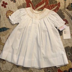 Petit Ami smocked dress